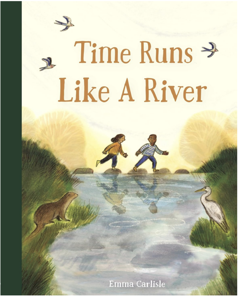Time runs like a river